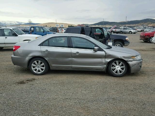 3LNHM28T28R629185 - 2008 LINCOLN MKZ ვერცხლისფერი ფოტო 9