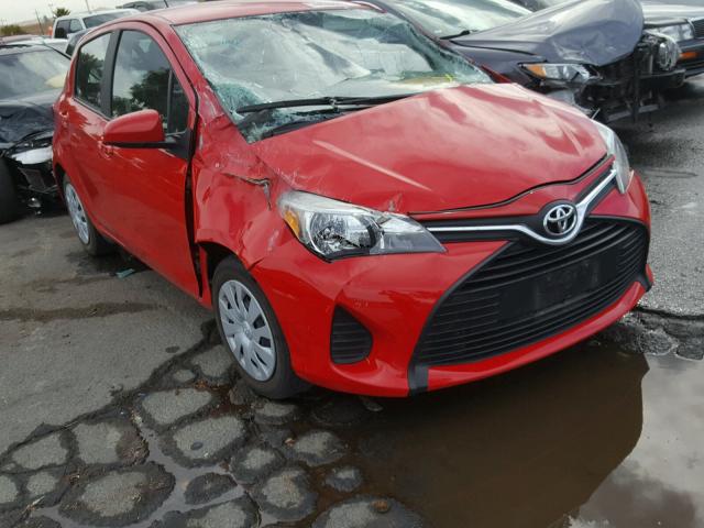 VNKKTUD37GA067766 - 2016 TOYOTA YARIS L RED photo 1