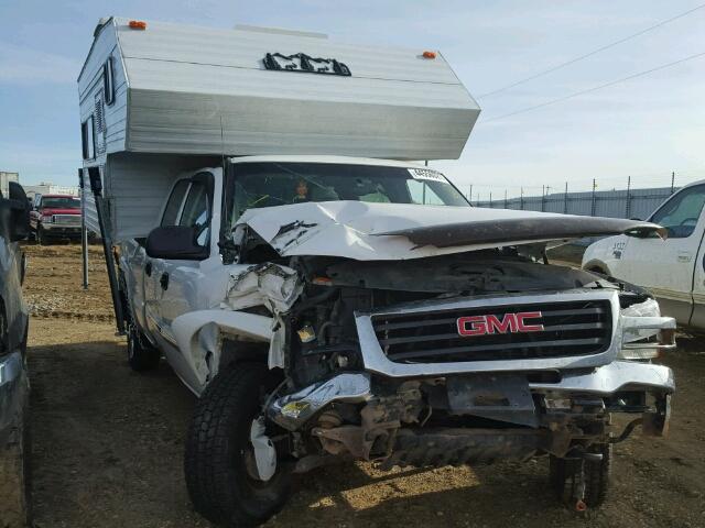 1GTGK13U15F931074 - 2005 GMC SIERRA K15 WHITE photo 1