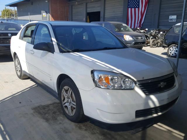 1G1ZS58N18F107445 - 2008 CHEVROLET MALIBU LS თეთრი ფოტო 1