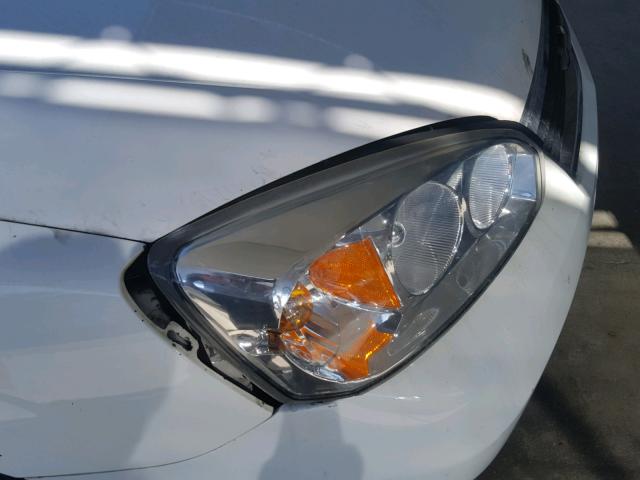 1G1ZS58N18F107445 - 2008 CHEVROLET MALIBU LS თეთრი ფოტო 10