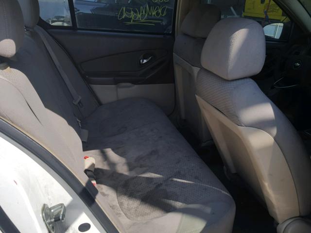 1G1ZS58N18F107445 - 2008 CHEVROLET MALIBU LS თეთრი ფოტო 6
