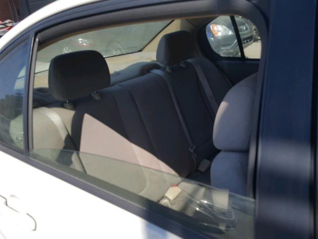 1G1ZS58N18F107445 - 2008 CHEVROLET MALIBU LS თეთრი ფოტო 9