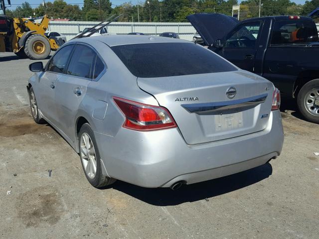 1N4AL3APXDN429427 - 2013 NISSAN ALTIMA SILVER photo 3