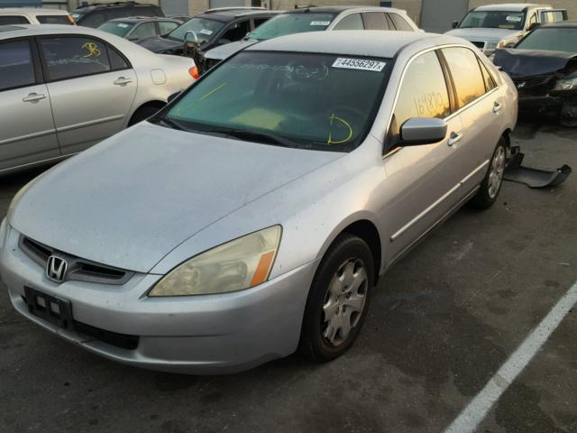 1HGCM66334A026602 - 2004 HONDA ACCORD LX SILVER photo 2