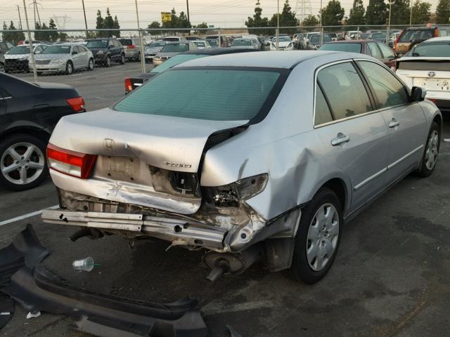 1HGCM66334A026602 - 2004 HONDA ACCORD LX SILVER photo 4