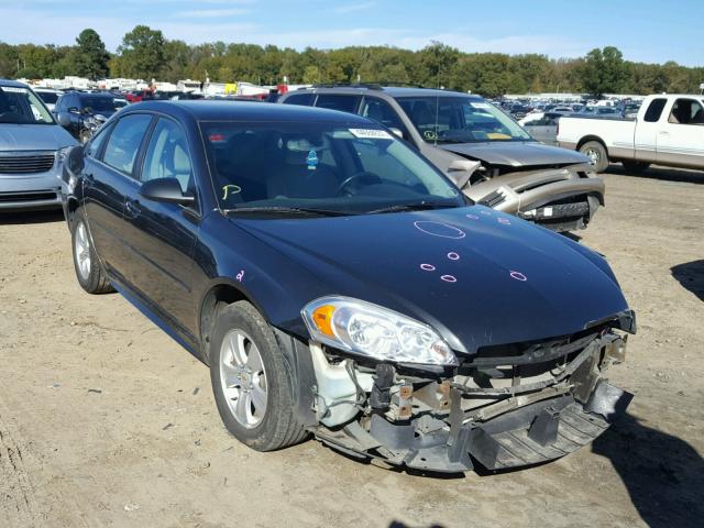 2G1WF5E32D1106929 - 2013 CHEVROLET IMPALA LS BLACK photo 1
