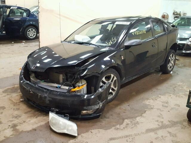 1G8AW12F85Z140787 - 2005 SATURN ION LEVEL BLACK photo 2
