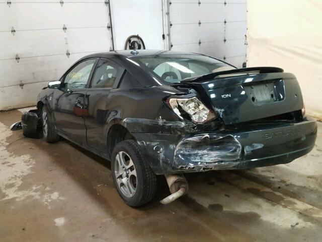 1G8AW12F85Z140787 - 2005 SATURN ION LEVEL BLACK photo 3