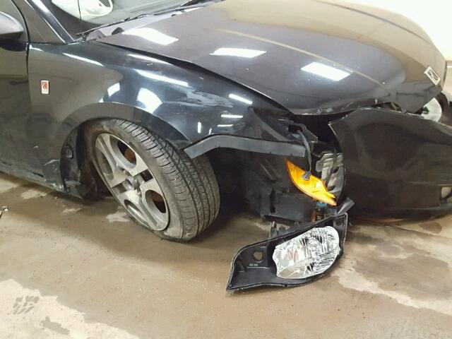 1G8AW12F85Z140787 - 2005 SATURN ION LEVEL BLACK photo 9
