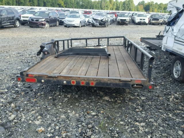 16VAX1412F3021646 - 2015 UTILITY TRAILER BLACK photo 6