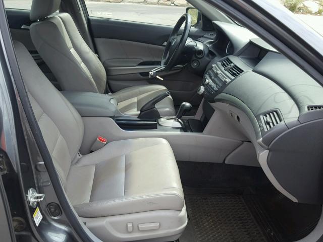 1HGCP3F88AA004091 - 2010 HONDA ACCORD EXL GRAY photo 5