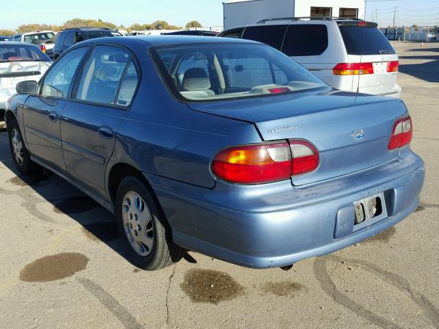 1G1ND52M5W6177746 - 1998 CHEVROLET MALIBU BLUE photo 3