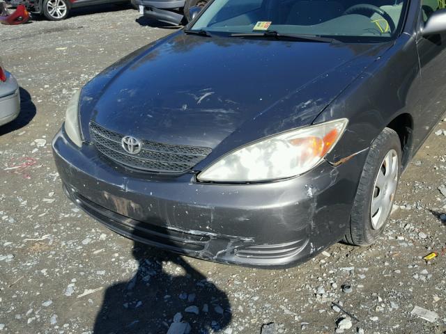 4T1BE32K94U870799 - 2004 TOYOTA CAMRY LE SILVER photo 9