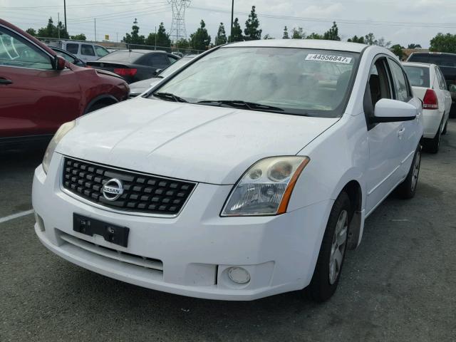 3N1AB61E69L657352 - 2009 NISSAN SENTRA 2.0 WHITE photo 2