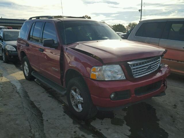 1FMZU73K24UA25395 - 2004 FORD EXPLORER X RED photo 1