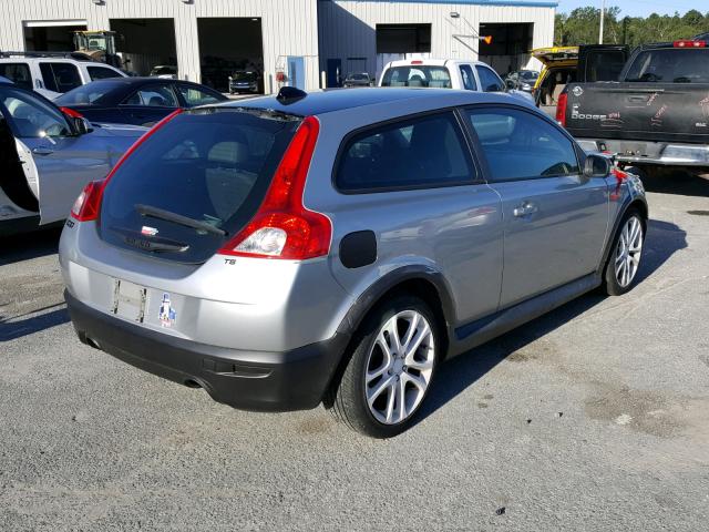 YV1MK672382052707 - 2008 VOLVO C30 T5 SILVER photo 4