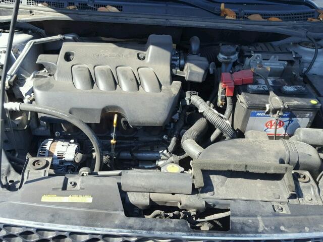 3N1AB6AP3CL637181 - 2012 NISSAN SENTRA 2.0 SILVER photo 7