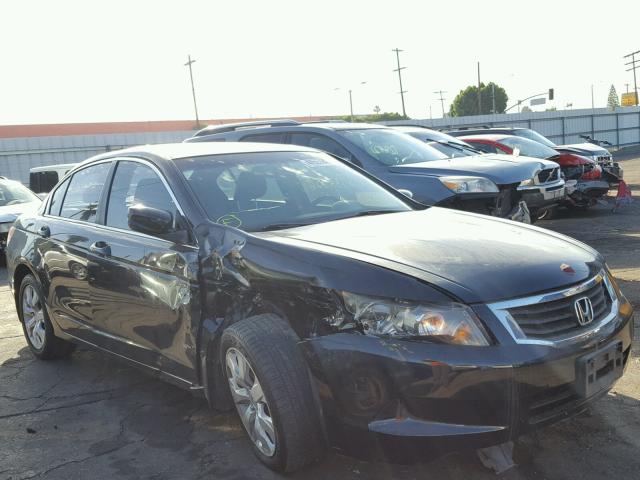 JHMCP26878C068144 - 2008 HONDA ACCORD EXL BLACK photo 1