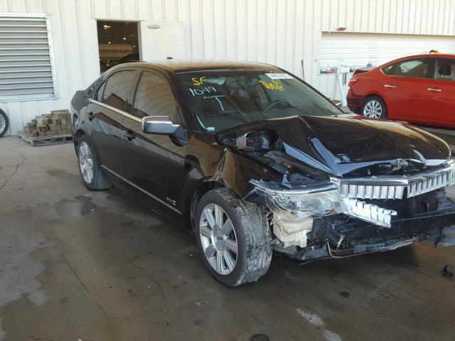 3LNHM26T18R635112 - 2008 LINCOLN MKZ BLACK photo 1