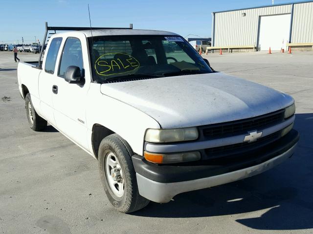 1GCEC19T3YZ369393 - 2000 CHEVROLET SILVERADO WHITE photo 1