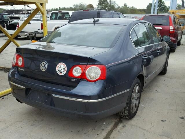 WVWEK93CX6P051712 - 2006 VOLKSWAGEN PASSAT 2.0 BLUE photo 4