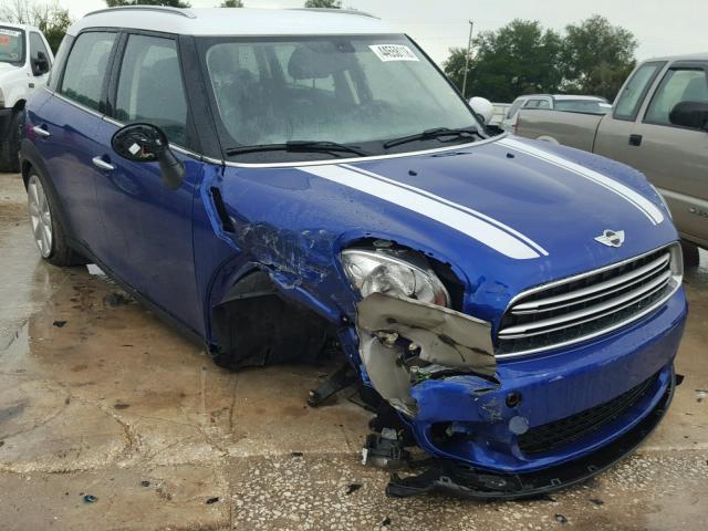 WMWZB3C50FWR44460 - 2015 MINI COOPER COU BLUE photo 1