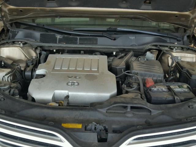 4T3ZK11A29U013601 - 2009 TOYOTA VENZA BASE BROWN photo 7