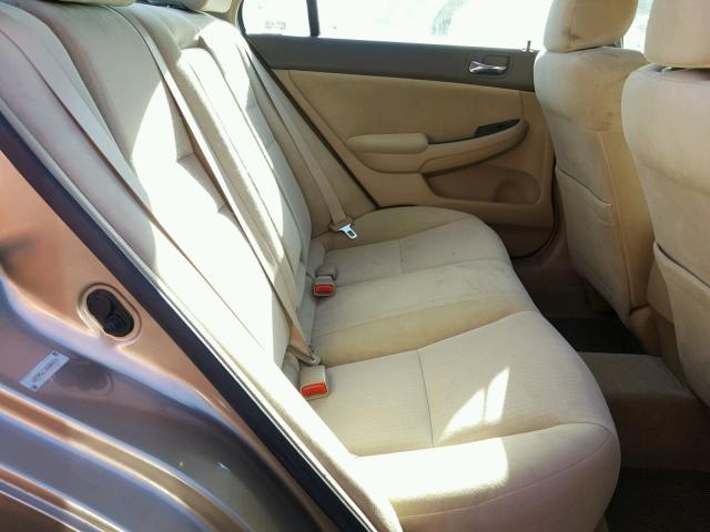 1HGCM56374A044191 - 2004 HONDA ACCORD GOLD photo 6