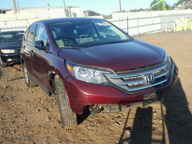 5J6RM4H33DL060225 - 2013 HONDA CR-V RED photo 1