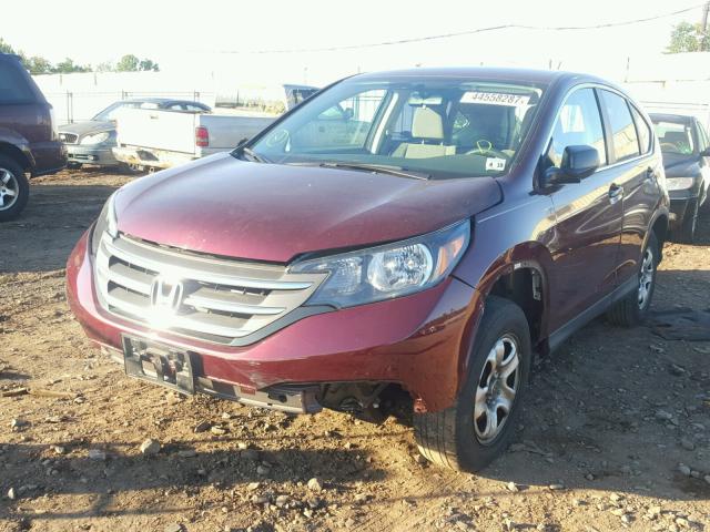 5J6RM4H33DL060225 - 2013 HONDA CR-V RED photo 2