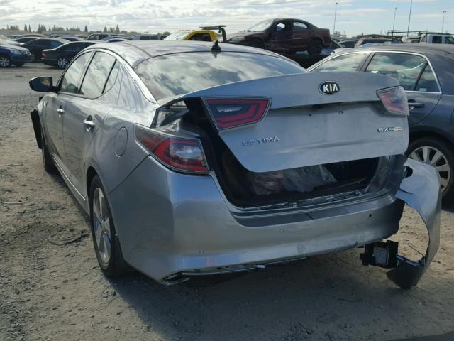 KNAGN4AD9G5098254 - 2016 KIA OPTIMA HYB SILVER photo 3