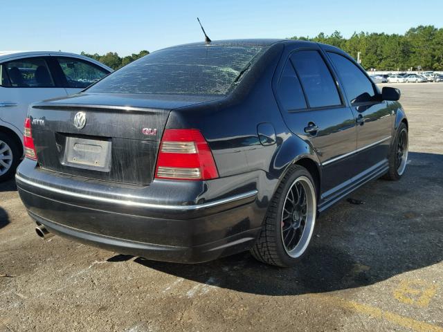 3VWSE69M95M043658 - 2005 VOLKSWAGEN JETTA GLI BLACK photo 4