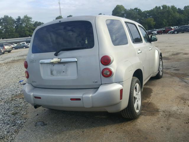 3GNDA13D26S511026 - 2006 CHEVROLET HHR LS SILVER photo 4