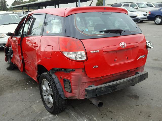 2T1KR32E73C052759 - 2003 TOYOTA MATRIX 红色 照片 3
