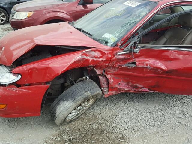 19UYA2257XL005565 - 1999 ACURA 3.0CL RED photo 9