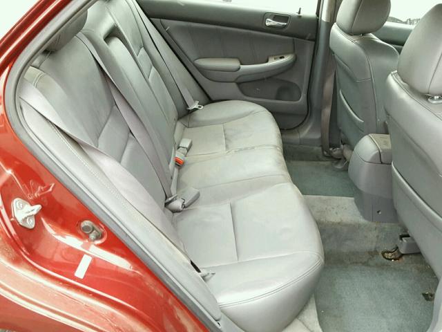 1HGCM567X6A161656 - 2006 HONDA ACCORD EX 勃艮第红 照片 6