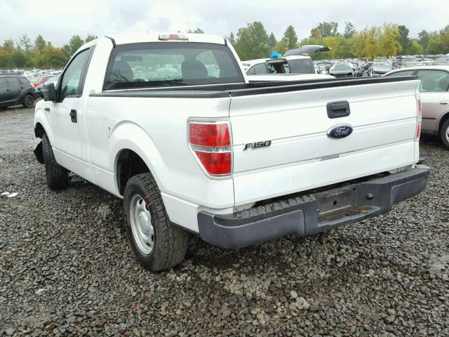 1FTMF1CW3AKB58148 - 2010 FORD F150 WHITE photo 3