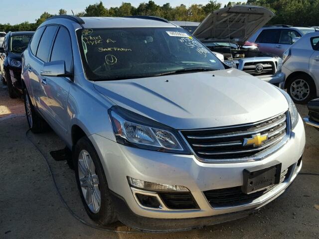 1GNKRGKD4FJ197112 - 2015 CHEVROLET TRAVERSE L SILVER photo 1