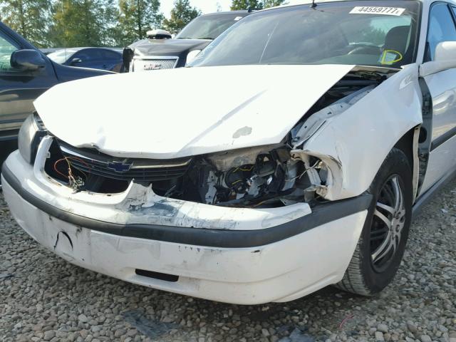2G1WF55K729304931 - 2002 CHEVROLET IMPALA 白色 照片 9