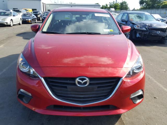 JM1BM1T76E1210454 - 2014 MAZDA 3 SV RED photo 10