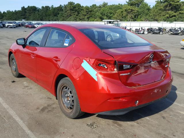 JM1BM1T76E1210454 - 2014 MAZDA 3 SV RED photo 3