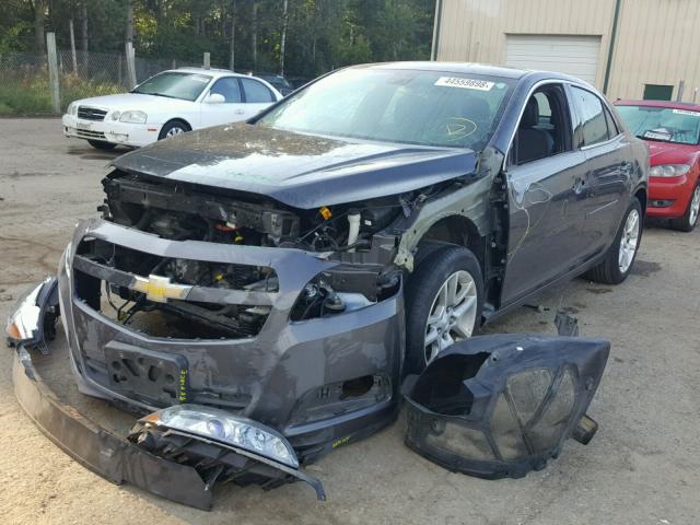 1G11D5SR6DF140146 - 2013 CHEVROLET MALIBU 1LT GRAY photo 2