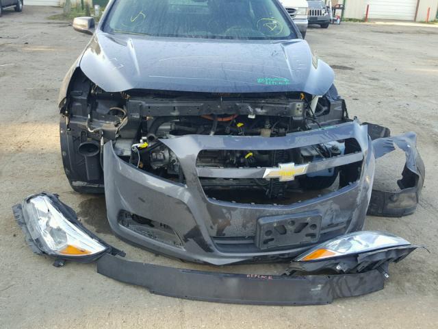 1G11D5SR6DF140146 - 2013 CHEVROLET MALIBU 1LT GRAY photo 9