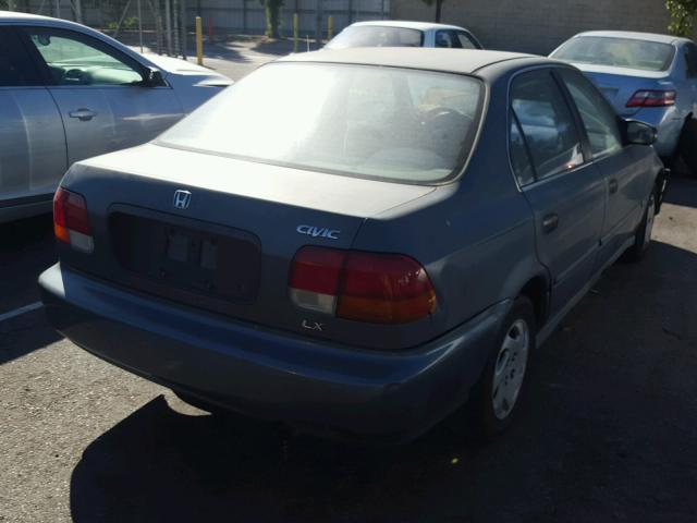 1HGEJ6503TL002098 - 1996 HONDA CIVIC LX GREEN photo 4