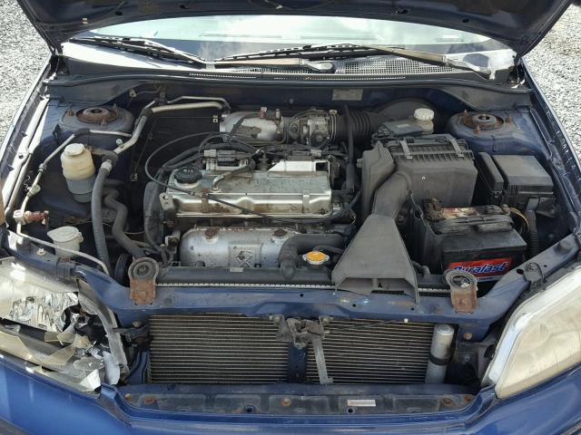 JA3AJ26E13U094188 - 2003 MITSUBISHI LANCER ES BLUE photo 7