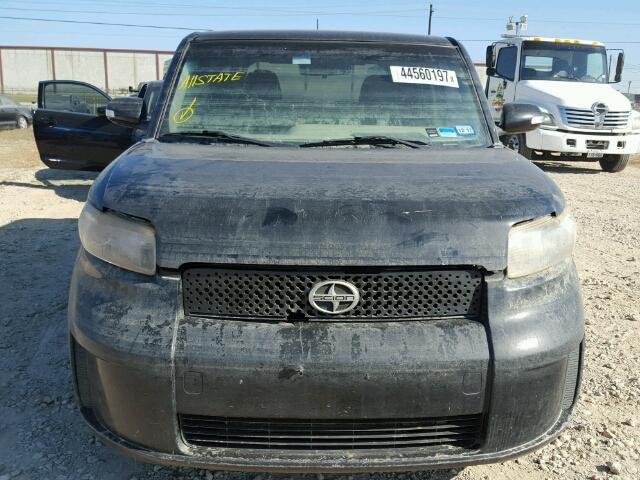 JTLKE50E181038088 - 2008 TOYOTA SCION XB Negro foto 9