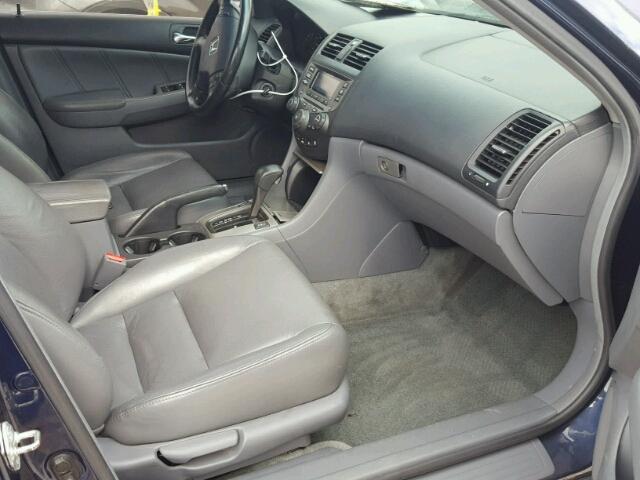 1HGCM56866A155927 - 2006 HONDA ACCORD EX BLUE photo 5