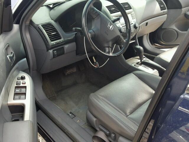 1HGCM56866A155927 - 2006 HONDA ACCORD EX BLUE photo 9