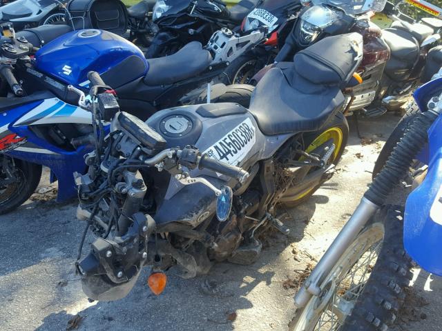 JYARM06E2GA009717 - 2016 YAMAHA FZ07 GRAY photo 2